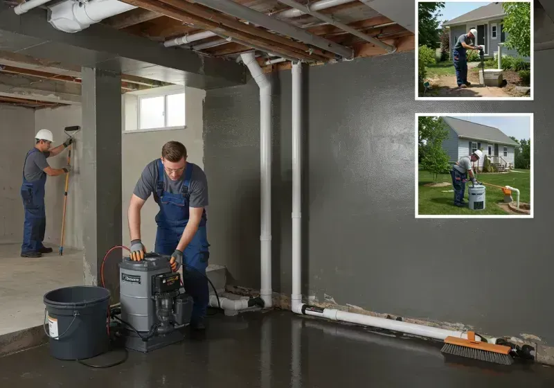 Basement Waterproofing and Flood Prevention process in Chicago Lawn, IL